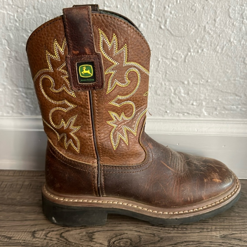 John Deere Western Cowgirl style boots